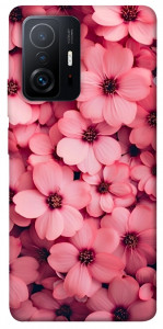 Чохол Pink flowers для Xiaomi 11T