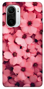 Чехол Pink flowers для Xiaomi Redmi K40 Pro