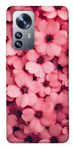 Чохол Pink flowers для Xiaomi 12X