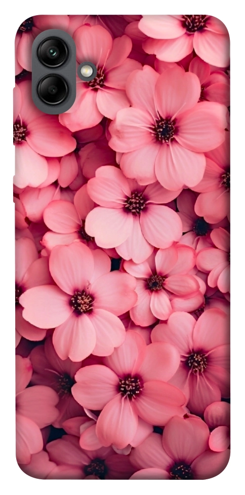 Чохол Pink flowers для Galaxy A04