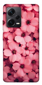 Чехол Pink flowers для Xiaomi Redmi Note 12 Pro+