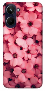 Чехол Pink flowers для Realme 10 4G