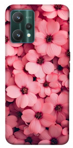 Чехол Pink flowers для Realme 9 Pro