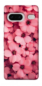 Чохол Pink flowers для Google Pixel 7