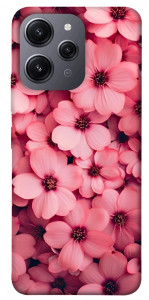 Чехол Pink flowers для Xiaomi Redmi 12