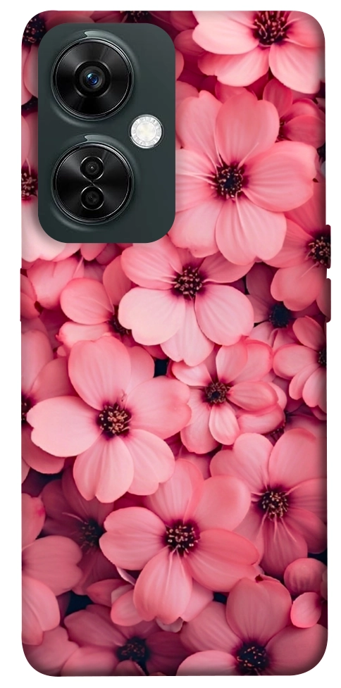 Чохол Pink flowers для OnePlus Nord CE 3 Lite