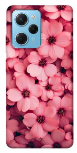 Чехол Pink flowers для Xiaomi Poco X5 Pro 5G