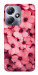 Чохол Pink flowers для Infinix Hot 30i