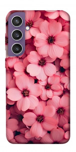 Чохол Pink flowers для Galaxy S23 FE