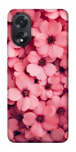 Чохол Pink flowers для Oppo A18