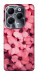 Чехол Pink flowers для Infinix Hot 40