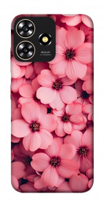 Чехол Pink flowers для ZTE Blade A73 4G