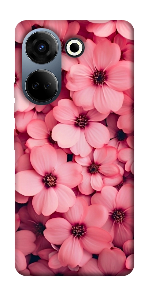 Чохол Pink flowers для TECNO Camon 20 Pro (CK7n)