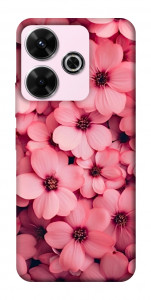 Чохол Pink flowers для Xiaomi Redmi 13 4G