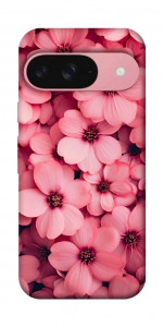 Чехол Pink flowers для Google Pixel 9