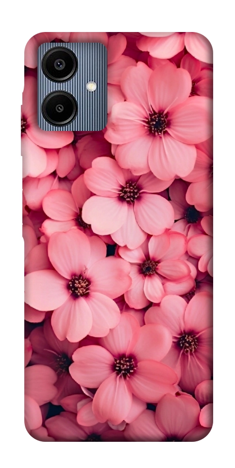 Чехол Pink flowers для Galaxy A06