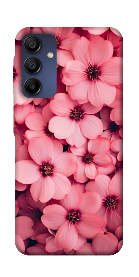 Чохол Pink flowers для Galaxy A16 5G