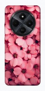 Чохол Pink flowers для Xiaomi Redmi 14C