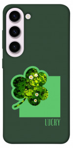 Чехол Clover sign для Galaxy S23+