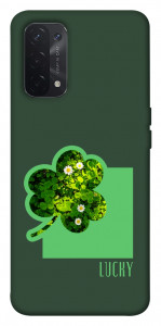 Чехол Clover sign для Oppo A74 5G