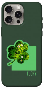 Чехол Clover sign для iPhone 15 Pro Max