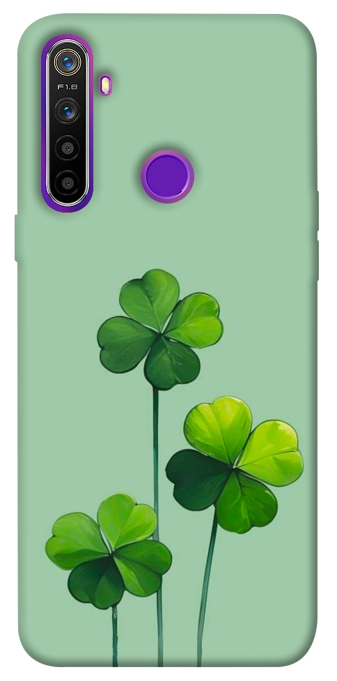 Чехол Lucky clover для Realme 5