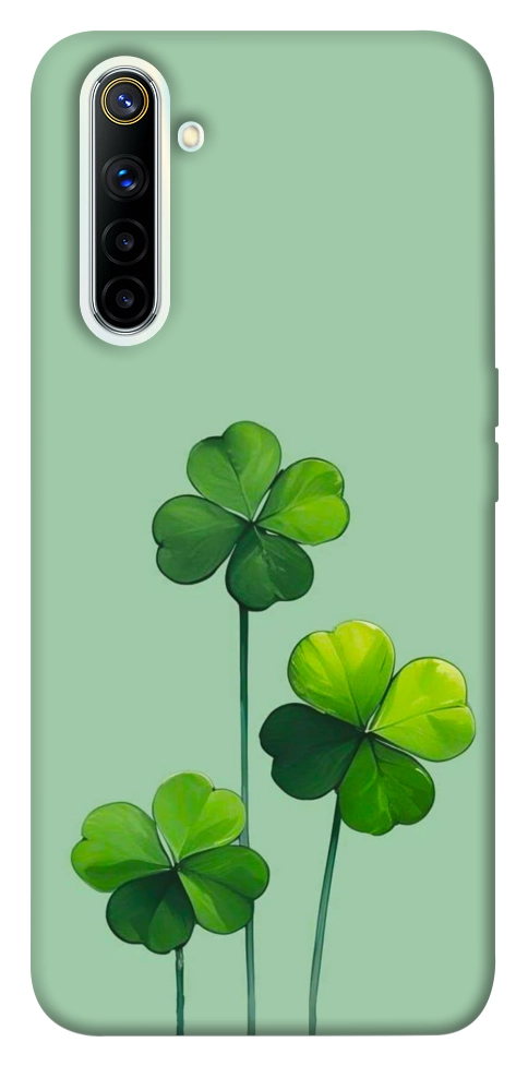 Чехол Lucky clover для Realme 6