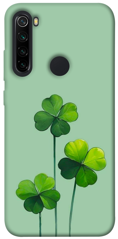 Чехол Lucky clover для Xiaomi Redmi Note 8