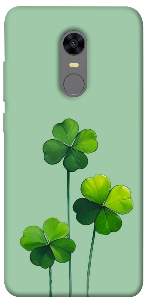 Чехол Lucky clover для Xiaomi Redmi Note 5 (Single Camera)