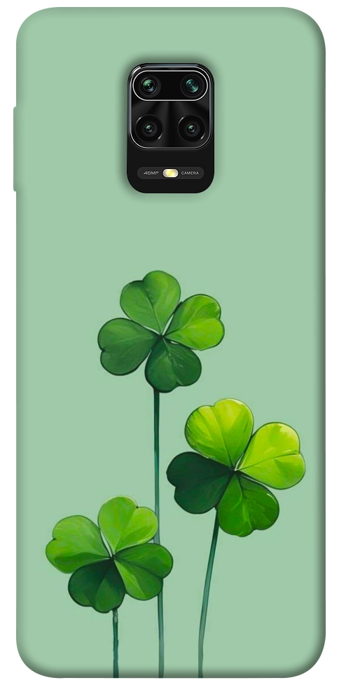 Чехол Lucky clover для Xiaomi Redmi Note 9 Pro