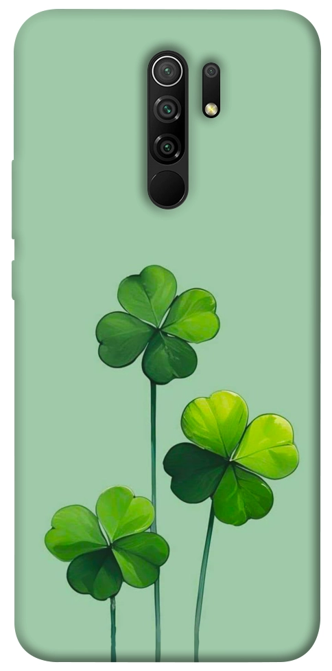 Чехол Lucky clover для Xiaomi Redmi 9