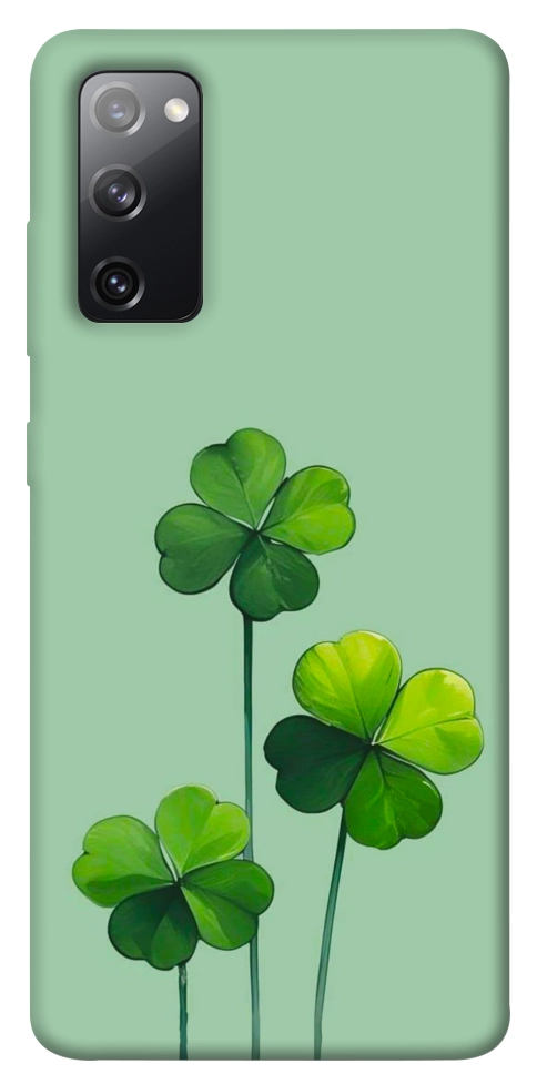 Чехол Lucky clover для Galaxy S20 FE