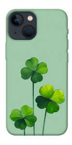 Чехол Lucky clover для iPhone 13 mini