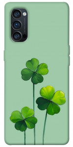 Чехол Lucky clover для Oppo Reno 4 Pro 5G