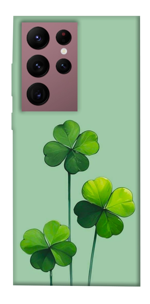 Чохол Lucky clover для Galaxy S22 Ultra