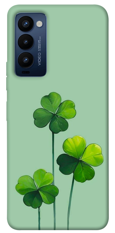 Чохол Lucky clover для TECNO Camon 18