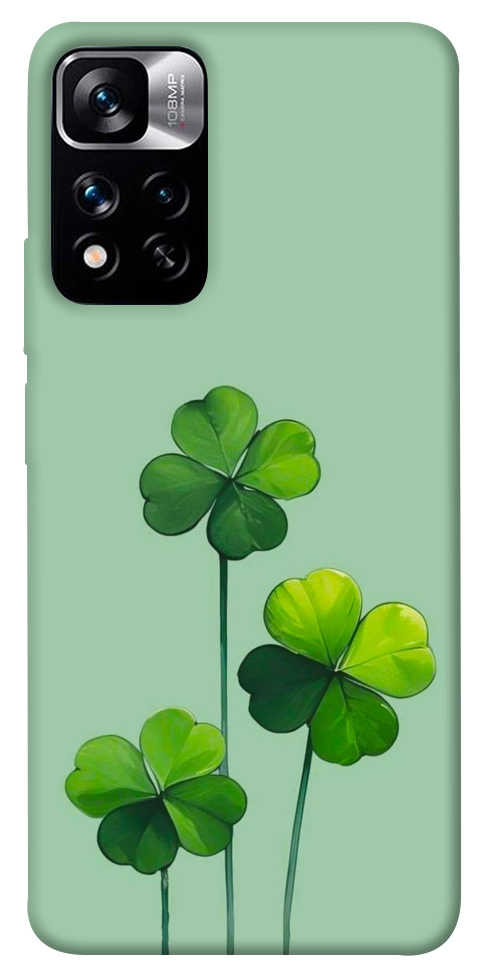 Чехол Lucky clover для Xiaomi Redmi Note 11 5G