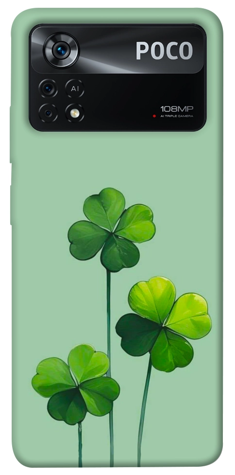 Чохол Lucky clover для Xiaomi Poco X4 Pro