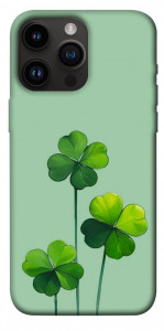 Чохол Lucky clover для iPhone 14 Pro Max