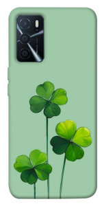 Чехол Lucky clover для Oppo A16s