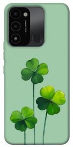 Чехол Lucky clover для TECNO Spark 8C