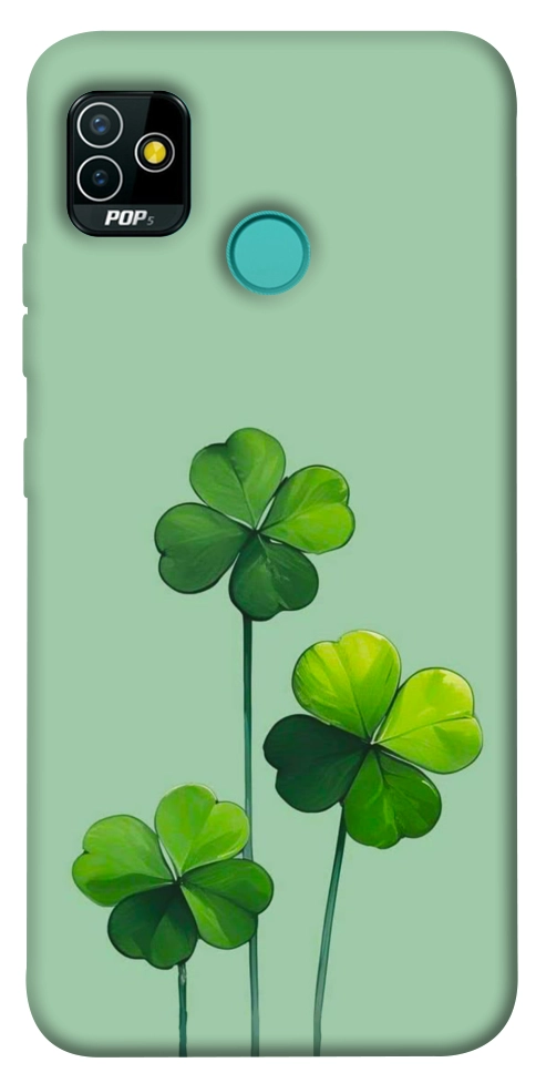 Чохол Lucky clover для TECNO Pop 5