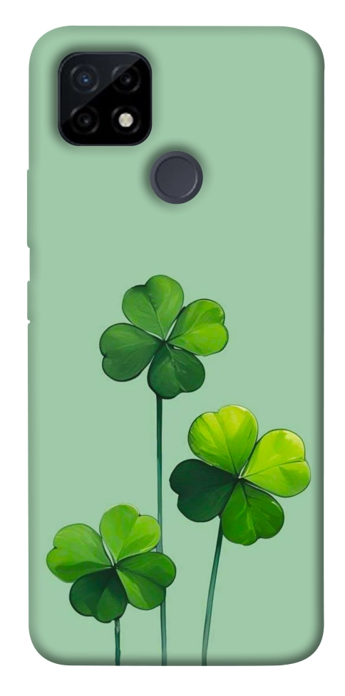 Чехол Lucky clover для Realme C21Y