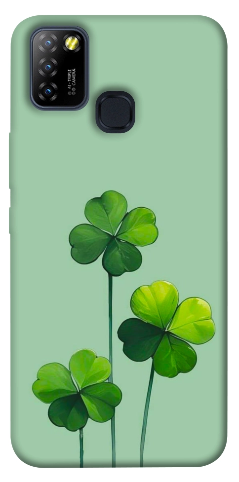 Чехол Lucky clover для Infinix Hot 10 Lite