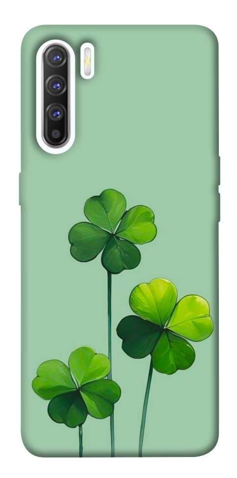 Чохол Lucky clover для Oppo Reno 3