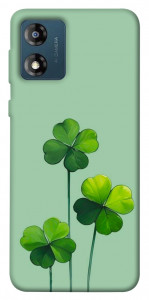 Чехол Lucky clover для Motorola Moto E13