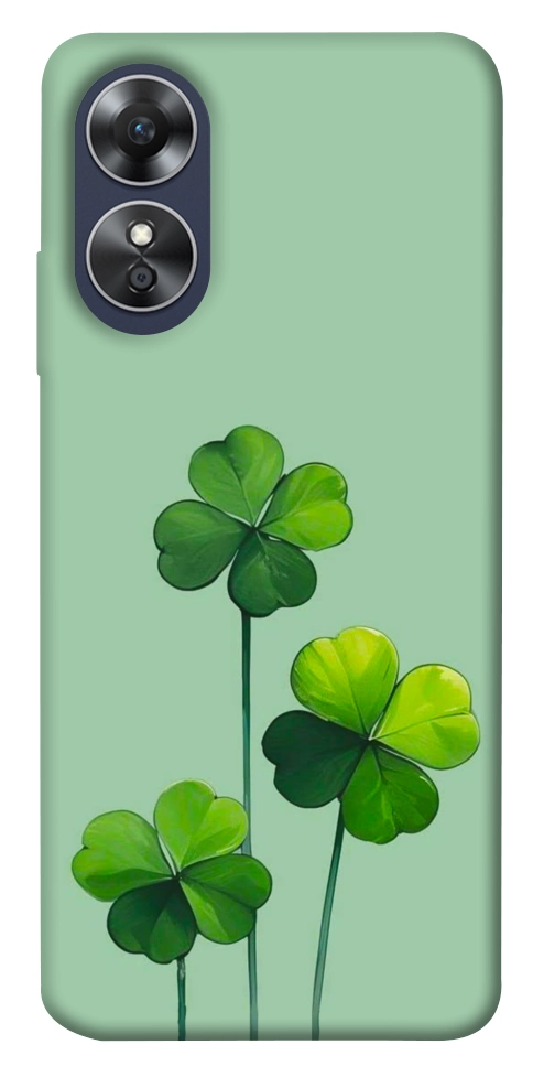 Чохол Lucky clover для Oppo A17