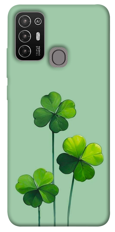 Чохол Lucky clover для ZTE Blade A52