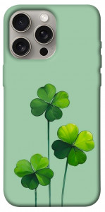 Чохол Lucky clover для iPhone 15 Pro Max