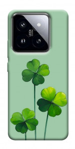 Чехол Lucky clover для Xiaomi 14 Pro